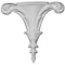 Ekena Millwork 6 3/4"W x 6 3/4"H x 1 3/8"P Nadia Onlay ONL07X07X01NA - alternate 1